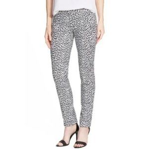 Michael Kors Miranda Jaquar Print Cotton Sateen Pants NWT Sz 12